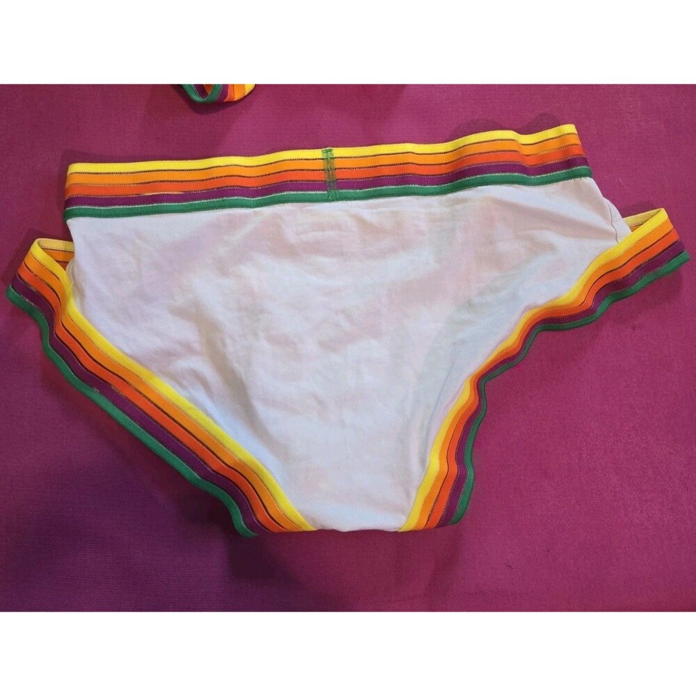 Rounderbum Rainbow Rush Lift Holster Mens Large Briefs Lot of 3 Multicolor - Picture 9 of 12